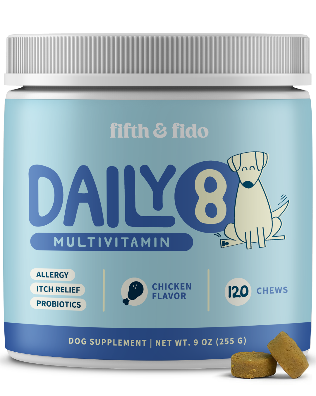 Daily 8 Dog Allergy Chews