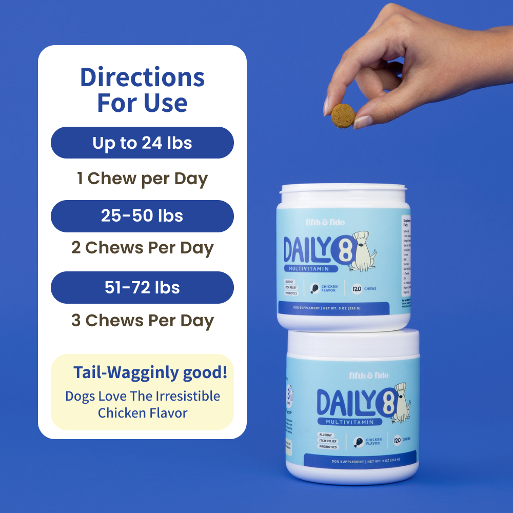 Daily 8 Dog Allergy Chews