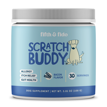 Scratch Buddy – Allergy & Itch Relief Food Topper for Dogs & Cats